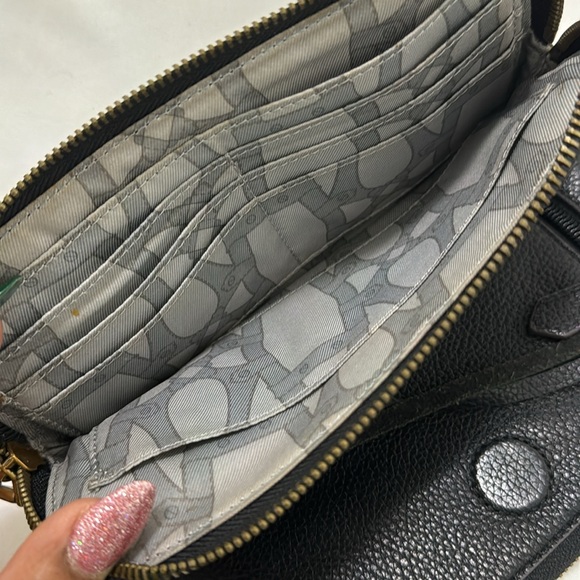 Aimee Kestenberg Pony Hair Cheetah Print/Leather Zip Wallet -Excellent Condition - Picture 8 of 9